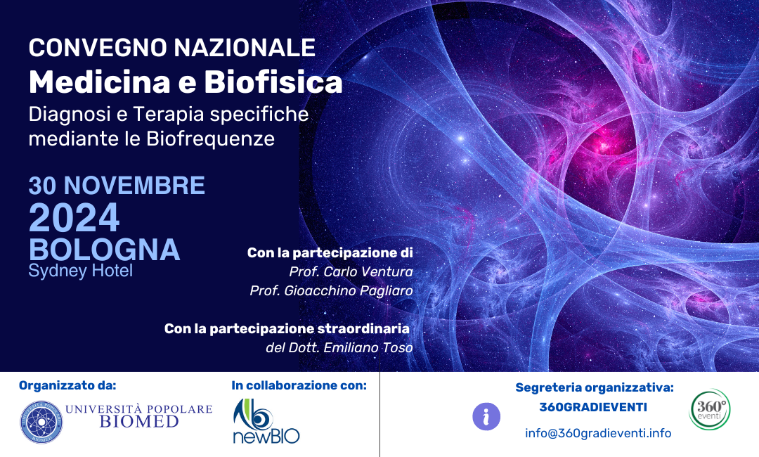 Medicina e Biofisica: Diagnosi e Terapia specifiche mediante le Biofrequenze